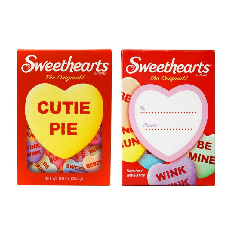 Sweethearts Candies 0.9 oz Boxes 36 Count