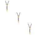 thumbnail image 2 of Corbatas doradas Qarigey para hombre American Cowboy Light Bolo Corbata ajustable, 2 of 6
