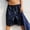 Dark Blue, variant on Stephy Women's New Thin Elastic Loose Large Size Korean Version of Everything Long Trousers Casual Trousers Haren, Black, L