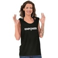 thumbnail image 4 of Female Girl Power Empowering Women Tank Top Tee Shirt Women Brisco Brands S, 4 of 6