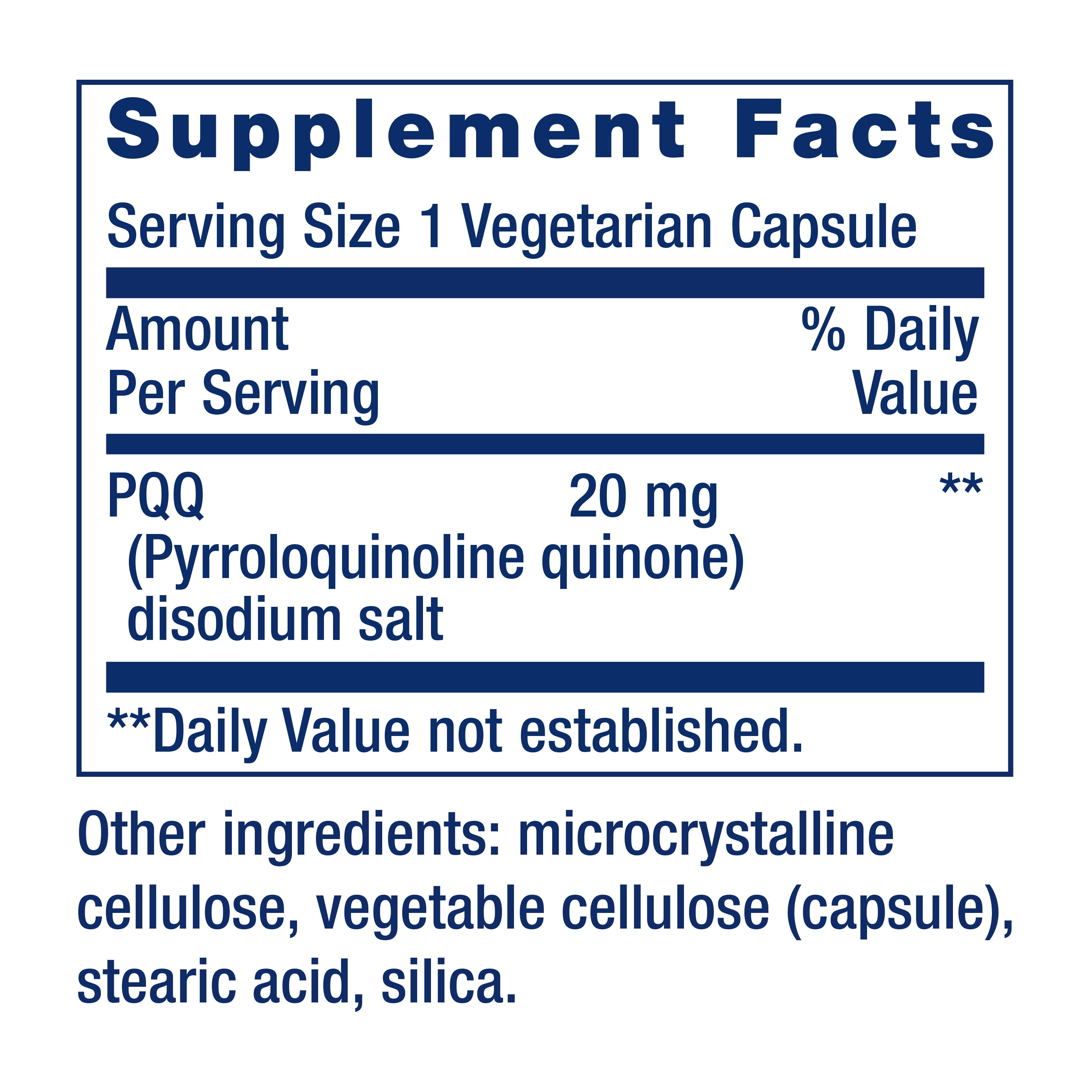 Life Extension PQQ, pyrroloquinoline quinone, 20 mg, promotes the growth of new mitochondria, gluten-free, non-GMO, vegetarian, 1 daily, 30 capsules