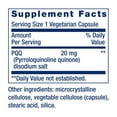 thumbnail image 3 of Life Extension PQQ, pyrroloquinoline quinone, 20 mg, promotes the growth of new mitochondria, gluten-free, non-GMO, vegetarian, 1 daily, 30 capsules, 3 of 11