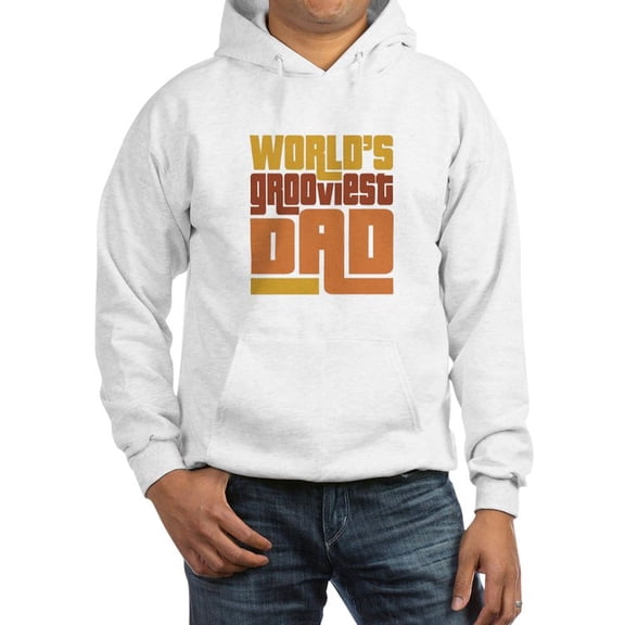 CafePress - World's Grooviest Dad Hooded Sweatshirt - Pullover Hoodie, Hooded Sweatshirt