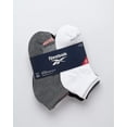 thumbnail image 2 of Reebok Pack de 6 pares de calcetines de mujer corte quarter con control de humedad, 2 of 7