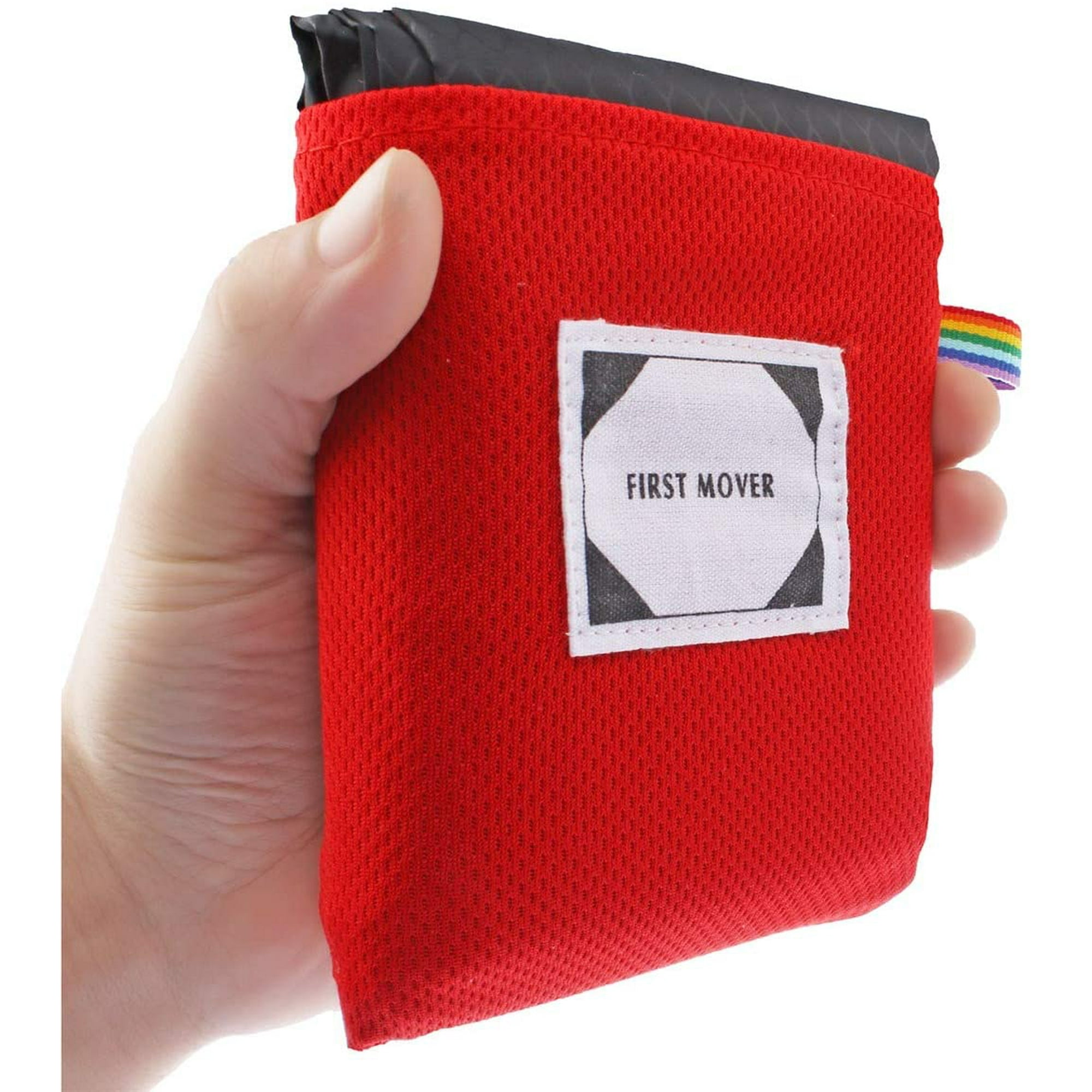 Yiailnter Mini Picnic Blanket Waterproof Lightweight Sand Free Compact Blanket Mat With Travel Bag For Outdoor Camping Hiking Festival Travel Park Bea