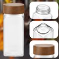 thumbnail image 4 of Glass Spice Jars with Lids, 4 oz Glass Jars , Seasoning Storage Bottles for Spice Rack, Cabinet, Drawer, 4 of 5