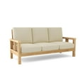 thumbnail image 4 of Anderson Teak South Bay Traditional Teak Deep Seating Sofa in Brown, 4 of 8