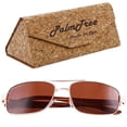 thumbnail image 1 of Gafas para Sol Intense Polarized Intense Polarized Brown Polarizado+UV400 Metal Madera de Cebra, 1 of 1