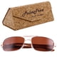 thumbnail image 1 of Gafas para Sol Intense Polarized Intense Polarized Brown Polarizado+UV400 Metal Madera de Cebra, 1 of 1