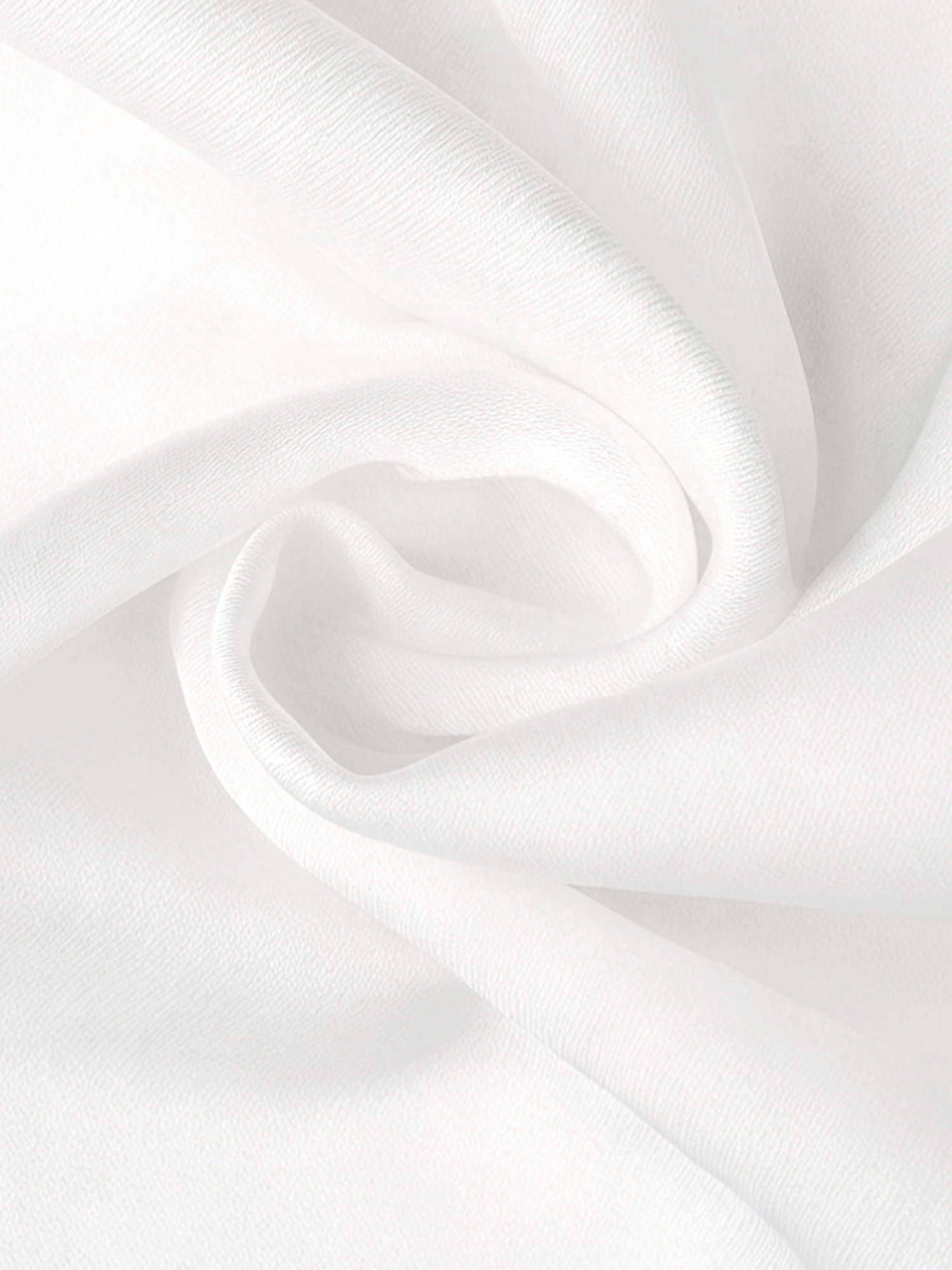 DARING DIVA Women's Maternity Button Down Collared Short Sleeve Satin Tops M White