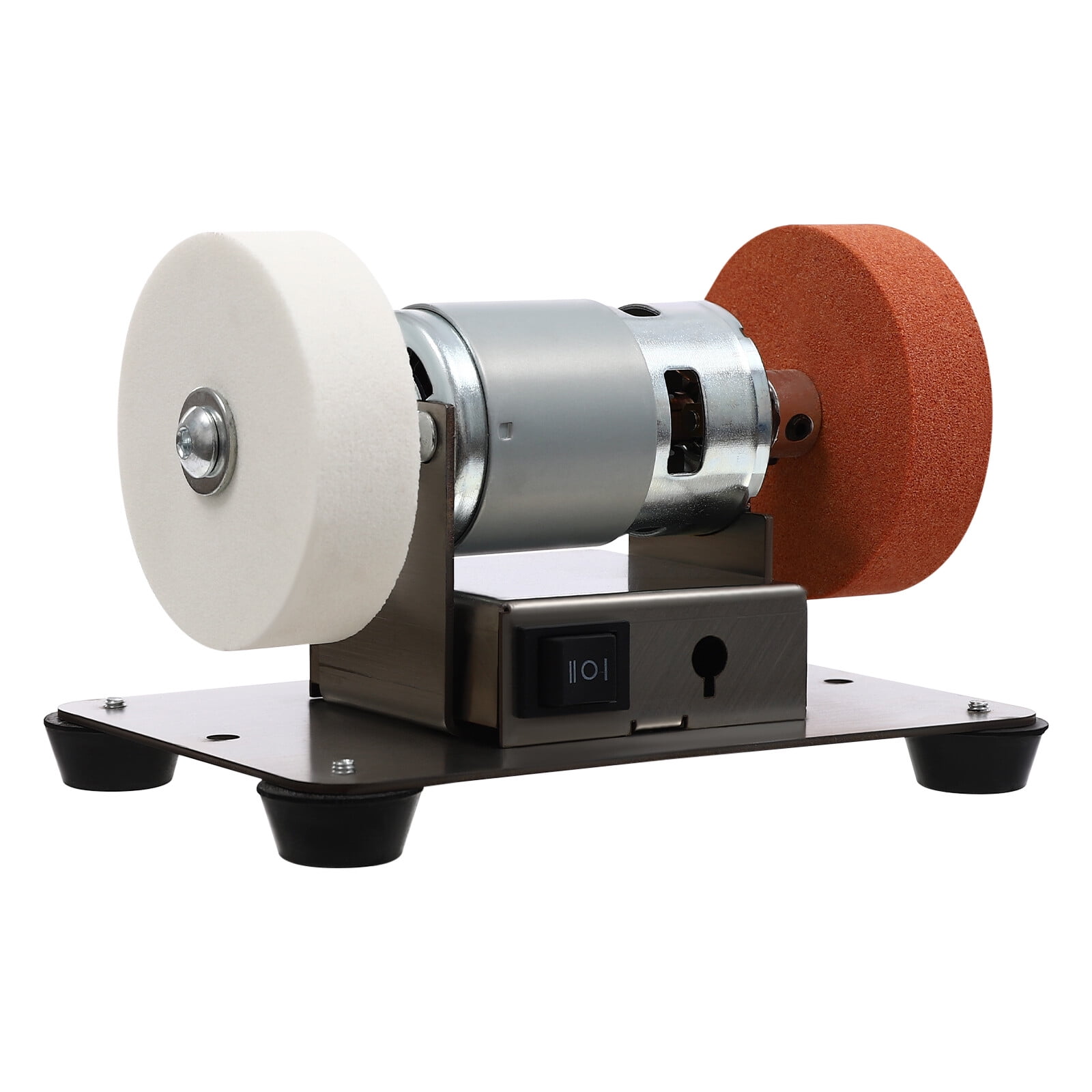 DENEST Electric Benchtop Grind Sander Adjustable Variable Speed Table Grinding Machine
