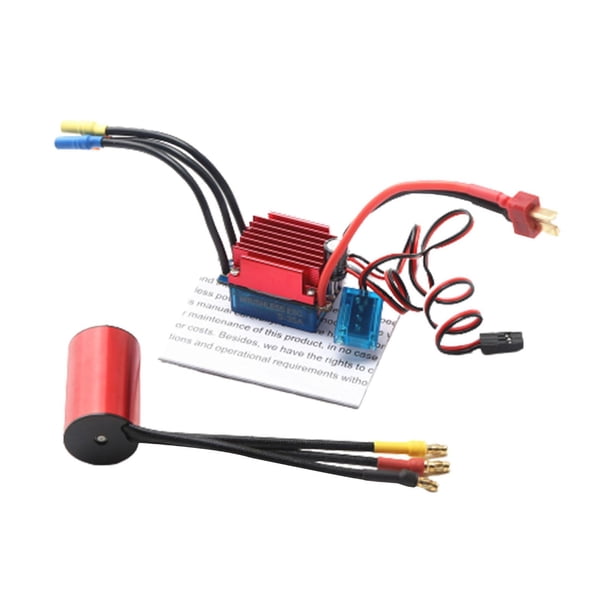 Combo de motor ESC RC 2440 de 35 A sin escobillas ESC sin sensor Motor RC sin escobillas para 1/12 4000KV