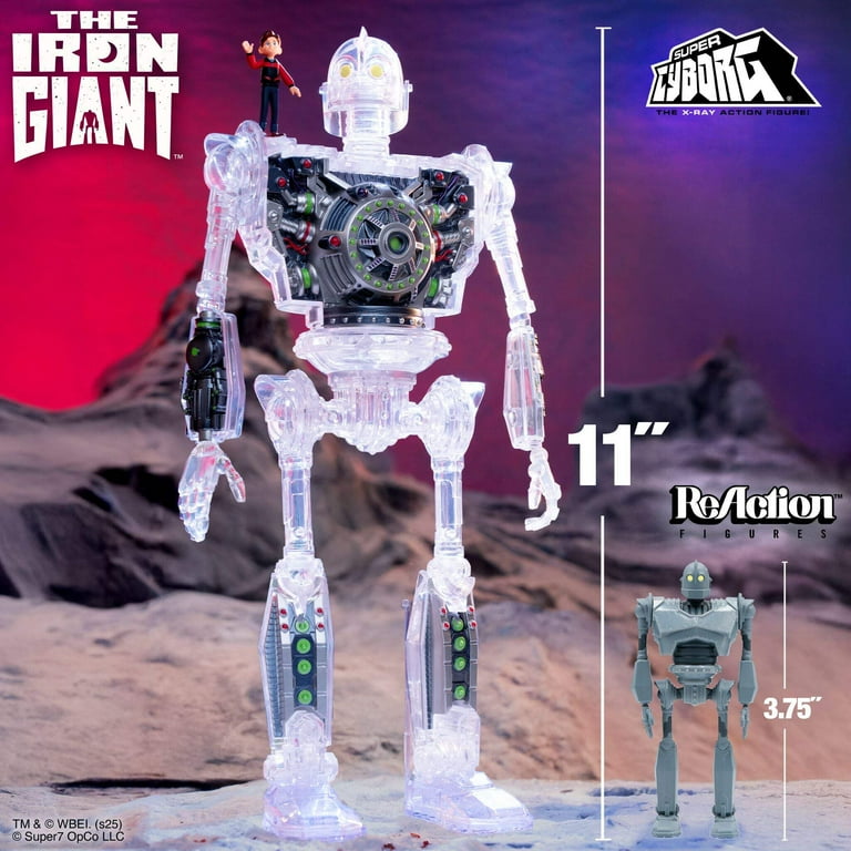 The Iron Giant Super Cyborg - The Iron Giant (Clear) - Walmart.com
