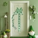 thumbnail image 4 of St. Patrick's Day Bow Decoration For Kitchen Cabinet Doors Green Four Leaf Clovers Bow, 4 of 8