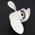 thumbnail image 5 of 6G1-45941-00-El for 6-8Hp 8 1/2 X 8 1/2 Boat Outboard Propeller White Aluminum Alloy 7 Spline Tooth, 5 of 5