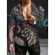 thumbnail image 1 of Camisa de manga larga de estilo étnico personalizada, tendencia de otoño, ropa para hombre, camisa de manga larga con solapa retro para hombre, camisa grande con botones, 1 of 6