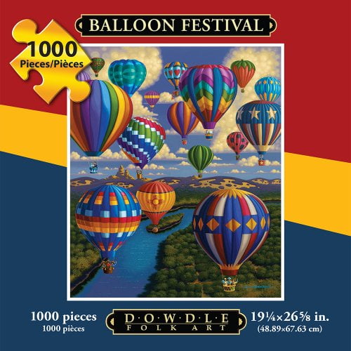 Dowdle Puzzle - Festival de Ballons - 1000 Pièces