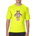 thumbnail image 1 of "Mens and Big Mens Giraffe T-Shirt, up to size 3XLT", 1 of 5