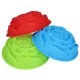 thumbnail image 4 of Juego de 3 piezas para hornear de forma creativa y delicias para fiestas, moldes de silicona para pasteles con diseño floral antiadherentes y de fácil liberación, 4 of 8