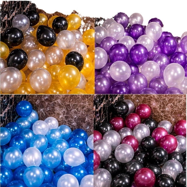 Diseño de escena de decoración de boda para habitación de bodas con globos impresos transparentes y estrellas para fiesta de cumpleaños