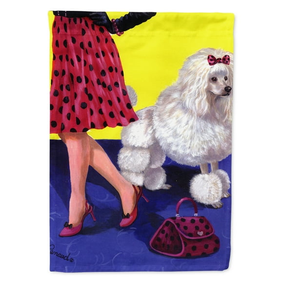 Carolines Treasures PPP3147GF Poodle High Maintenance Flag Garden Size  Small multicolor