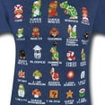 thumbnail image 2 of Nintendo Mario Pixel Cast T-Shirt-Men's Small, 2 of 4