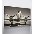 thumbnail image 2 of HFDF Aviation Decor DC-3 Vtage Airplane Decor Airplane Wall Decor Airplane Propeller Wall Decor Aviation Art Airplane Patg Airplane Canvas Wall Art for Livg Room Bedroom Decor 10x8inch Framed, 2 of 5