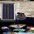 thumbnail image 2 of 200L / H 12V 5W de Bomba de Agua de Fuente Estanque de Jardín Al Aire Libre con Energía SM SunniMix bomba de agua solar 12v, 2 of 8