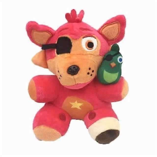 18cm Fnaf Plush Toy Kawaii Freddy's Animals Foxy Bonnie Bear Ribbit Plush Toy Birthday Gift For Children (One Piece) Yellow