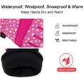 thumbnail image 3 of Cotton Kid's Windproof Waterproof Snow Ski Gloves, 3 of 6