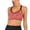 Watermelon Red, variant on YouLoveIt Women Racerback Sports Bra Women's Sports Bras Wireless Bra Removable Padded Sports Bras for Women Yoga Bra Crop Tops