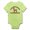 Kiwi, variant on CafePress - Poodle Mommy Baby Light Bodysuit - Baby Light Bodysuit, Size Newborn - 24 Months