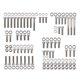 thumbnail image 3 of Speravity 137 Unids/set Tornillos de motor Tuercas Pernos de acero inoxidable Reparación de motocicletas Accesorios modificados Reemplazo para Banshee Accesorios para motos Speravity VI017276-00B, 3 of 6