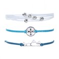 thumbnail image 1 of Pulseras bohemias con ondas de anzuelo, cadena tejida a mano, joyería de mano, accesorios decorativos de moda para mujeres y niñas Ropa, zapatos y accesorios Miscelánea Brújula de montaña de 3 piezas Sonducket AP010273-02, 1 of 6