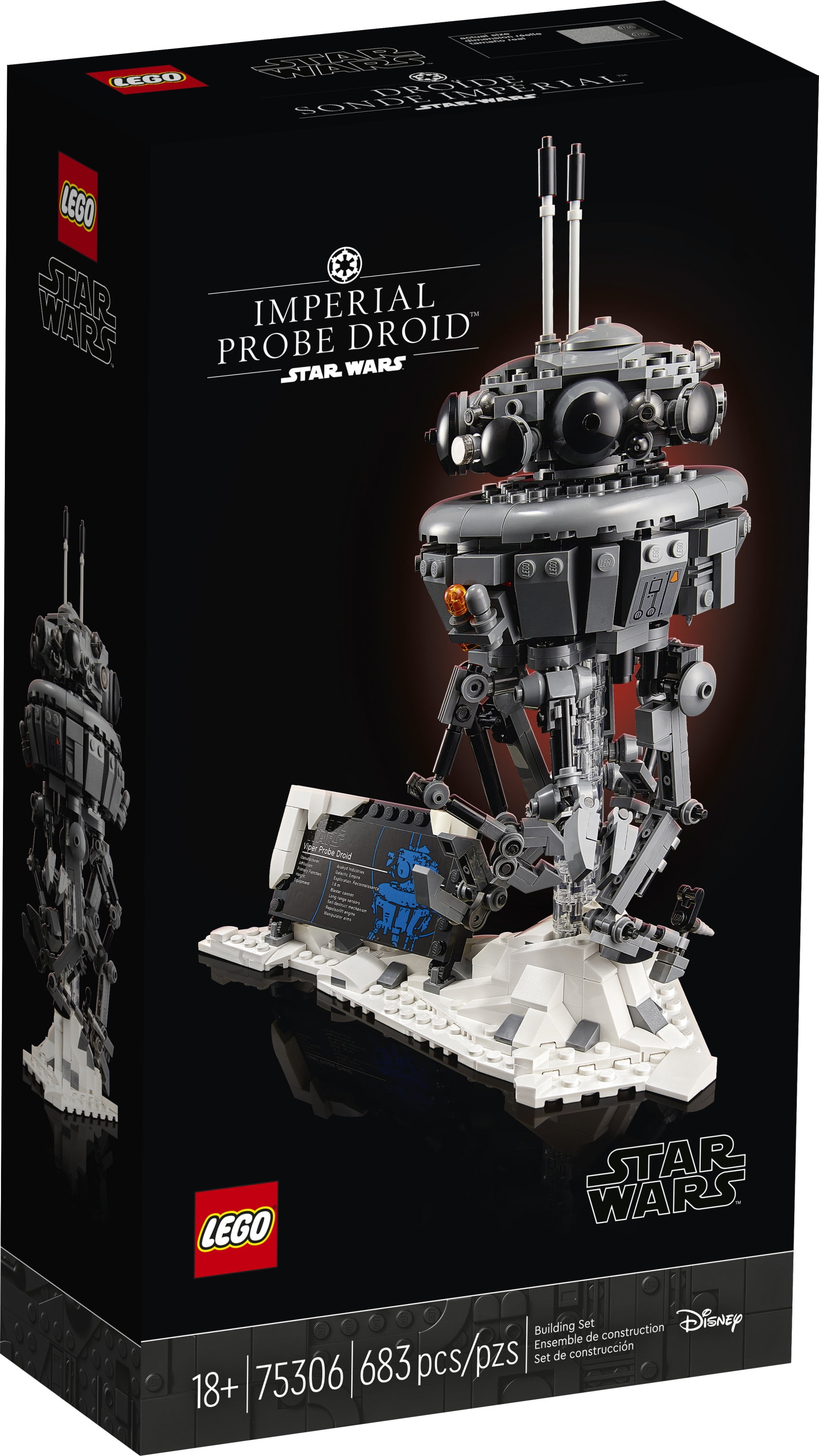 激安本物 LEGO Star Wars Imperial Probe Droid 75306, Collectible 菓子