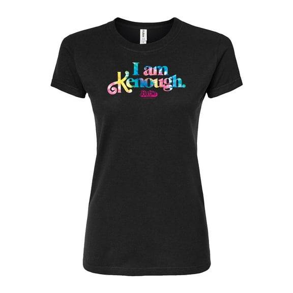Barbie The Movie - I Am Kenough Full  - Juniors Fitted Graphic T-Shirt