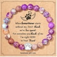 thumbnail image 2 of NICKSUN Dog Mom Gifts for Women as Christmas Valentines Mothers Birthday Gifts, Beaded Paw Bracelet Gifts for Dog Mom Lovers, 2 of 12
