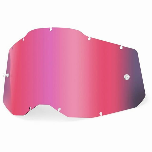 100 % Replacement Sheet Lens for RC2/AC2/ST2 Goggles - Mirror Pink Lens