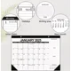 thumbnail image 2 of 2025-2026 Calendario De Pared De Escritorio17 X 12 Grande, 2 of 8