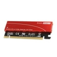 thumbnail image 2 of 2x M.2 3.0 X16 Sunnimix NVMe SSD a PCIe Converter, 2 of 8