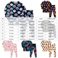 thumbnail image 3 of NOEGOEU Boys Girls Halloween Pajamas Kids Toddler Cute Graphic Long Sleeve Sleepwear Set 2-9Y (Blue,2-3 Years), 3 of 7