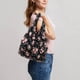 thumbnail image 4 of Gran Capacidad Bolso de Compras Telescopico, Bolso Plegable, Tote Bag con Cremallera, Multipropósito, Resistente, Impermeable, para Viaje, Estilo Moderno, Material Terciopelo, 2 Capas, para, 4 of 8