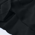 thumbnail image 4 of NAISIBABY Girls Athletic Skirt, Mesh Tiered A-Line High Rise Kids Dance Pleatd Mini Skirt Black Size 12, 4 of 7