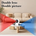 thumbnail image 4 of Wireless Security Camera, Dual Lens for Panoramic View, Wifi Home Surveillance with 1080P Hd Night Vision, Motion Detection Alerts, Two-Way Audio, 4 of 7