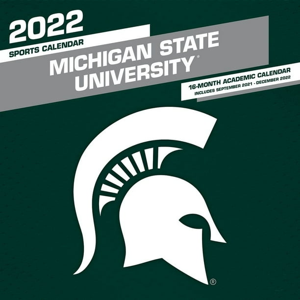 Michigan State Spartans 2022 Wall Calendar - Walmart.com