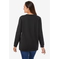 thumbnail image 3 of Woman Within Plus Size Printed Sweatshirt, 3 of 5