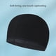 thumbnail image 5 of Gorro de natación de tela de alta elasticidad para mujeres, hombres y niños | Poliuretano transpirable y de secado rápido | Apto para cabello largo y corto | Natación en piscina, 5 of 6