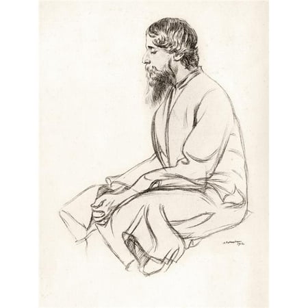 Design Pics  Rabindranath Tagore 1861 To 1941 Indian Artist Poet Composer Playwright & Author From Sketch by English Artist Sir William Rothenstein 1872 To 1945 From Gitanjali Published by (Best Indian Boobs Pics)