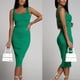 thumbnail image 4 of Vestidos adelgazantes de glúteos con cuello en U sin mangas de verano para mujer Fridja hjkh5330, 4 of 9