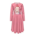 thumbnail image 4 of DISNIMO Girls Axolotl Dress Girls Pink Christmas Dress Girls 13-14 Dresses with Collars for Girls Long Sleeve Winter Dress Kids Midi Dress for Child Twirling Dresses Kids Beach Dresses, 4 of 7